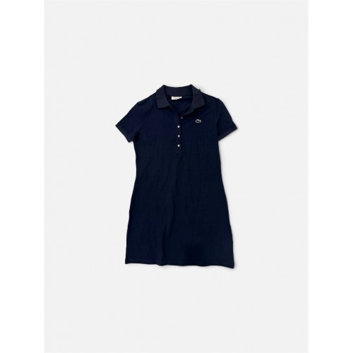 Lacoste Polo Φόρεμα Μπλε Σκούρο